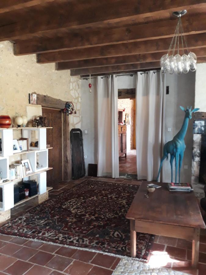 La Girafe Bleue Bed & Breakfast Lunas  Exterior foto